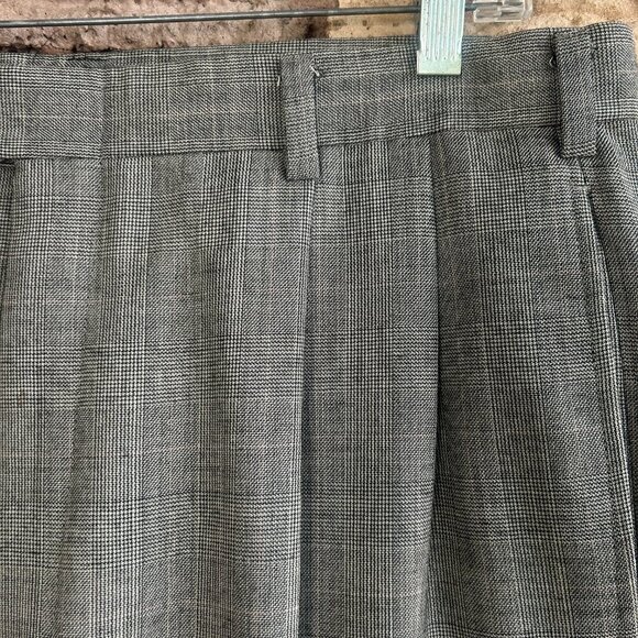 Austin Reed Men's Vintage Wool Plaid Union Made Suit 42/36 - Picture 9 of 12